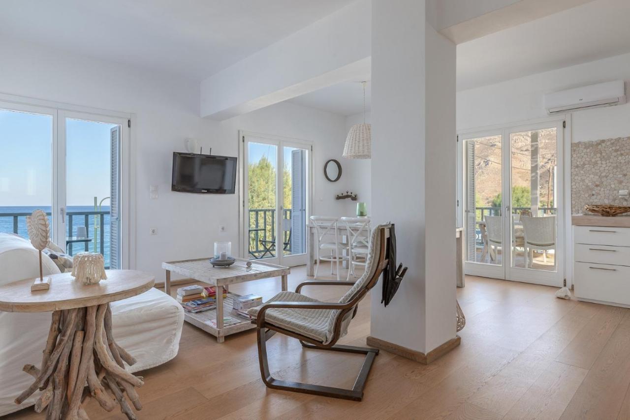 Uno Luxury Apartment With Sea View Livadia  Eksteriør bilde