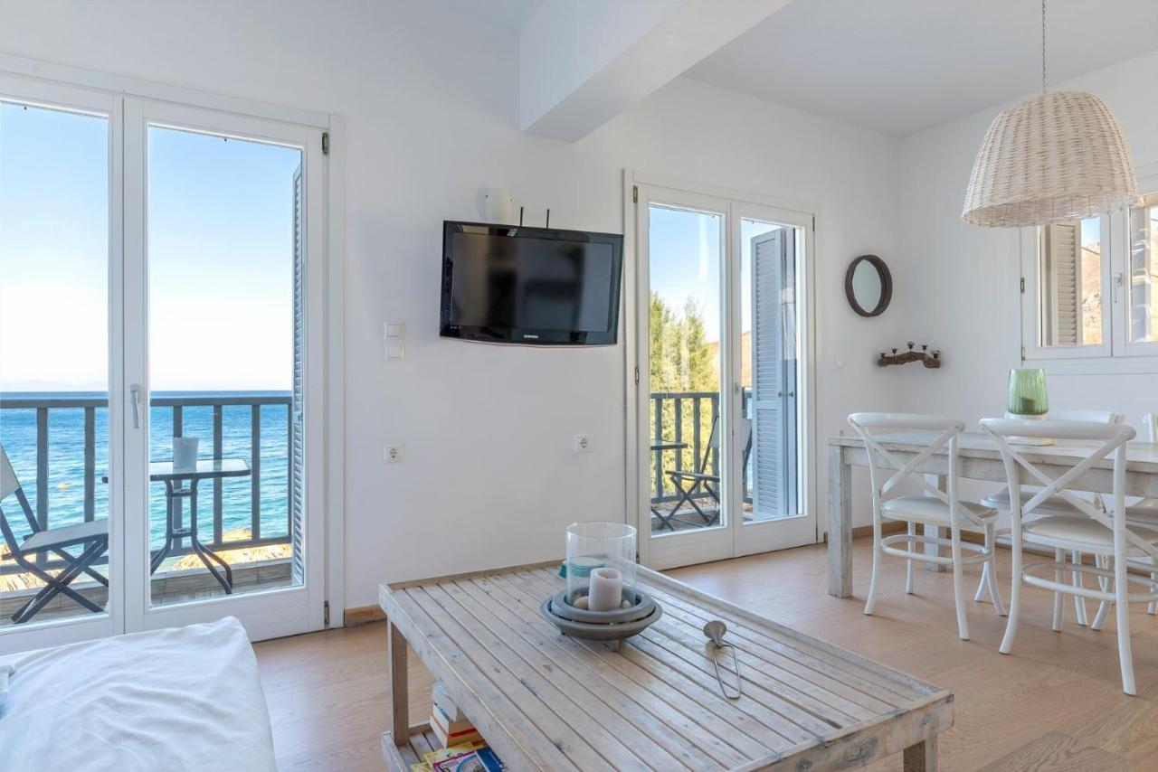 Uno Luxury Apartment With Sea View Livadia  Eksteriør bilde