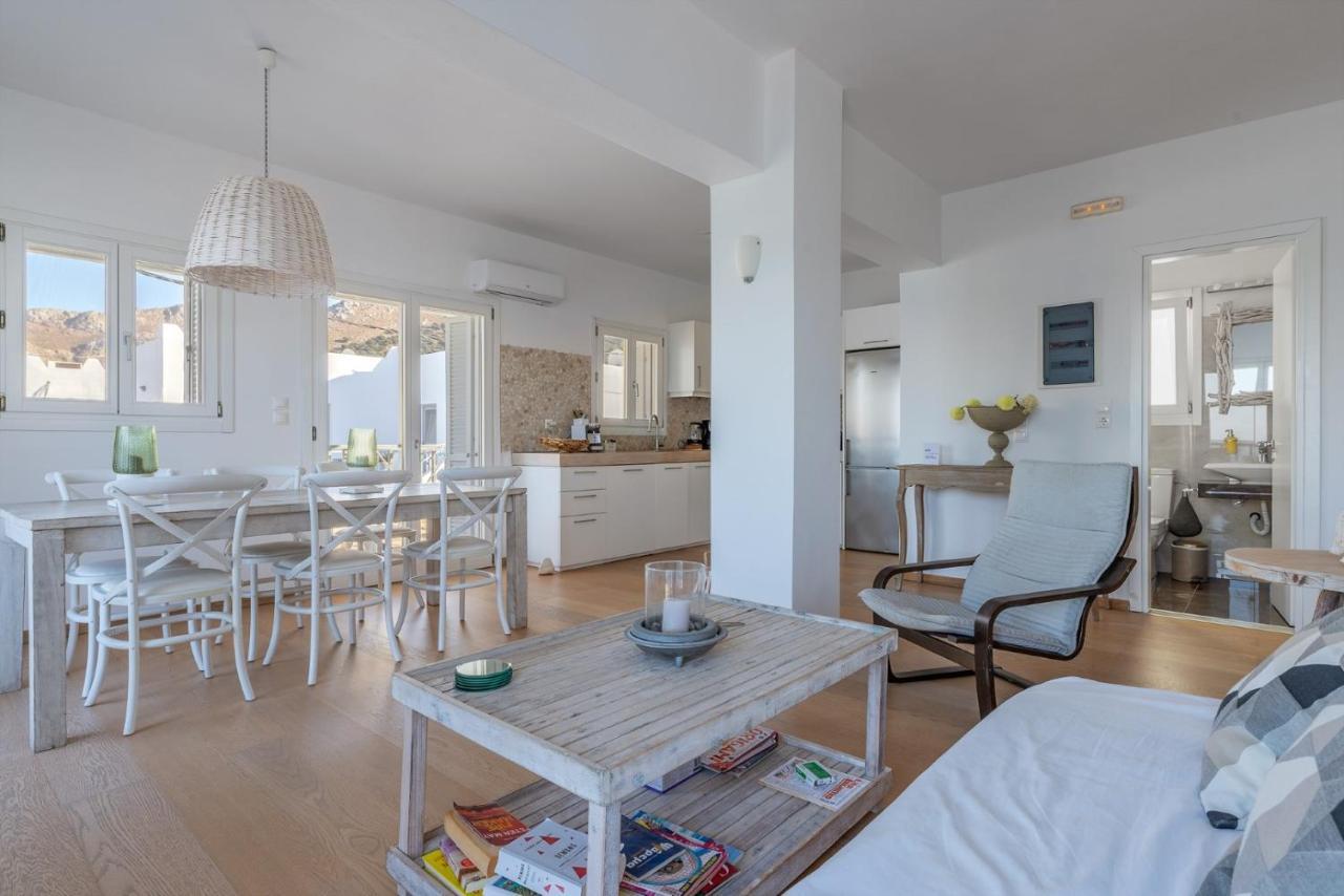 Uno Luxury Apartment With Sea View Livadia  Eksteriør bilde